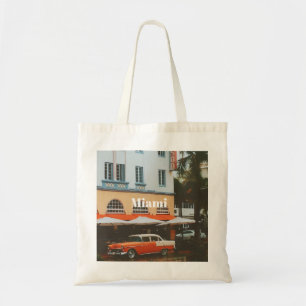 Miami Ocean Drive Travel Souvenir Tote Bag