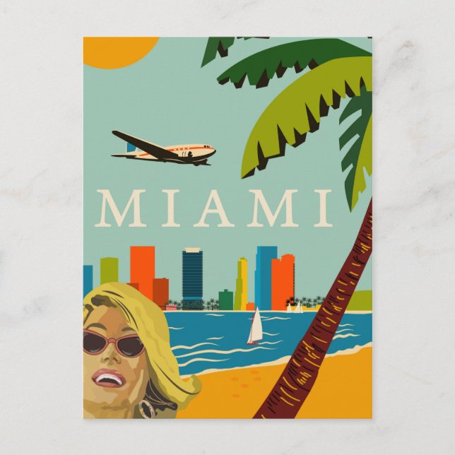 Miami Postcard (Front)