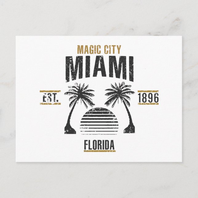 Miami Postcard (Front)