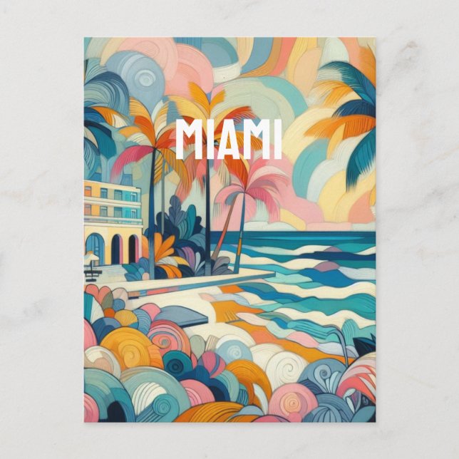 miami postcard (Front)