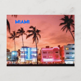 MIAMI POSTCARD