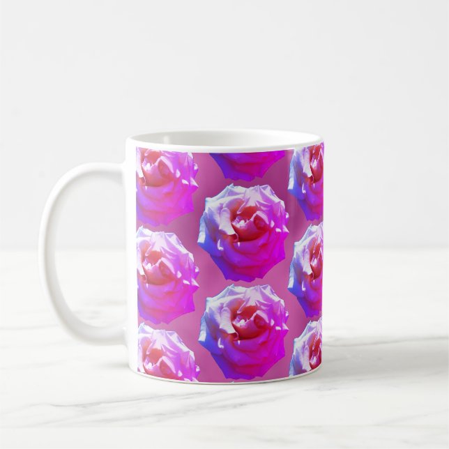 Miami Rose Blush  Coffee Mug (Left)