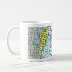 Miami Sectional Chart   Coffee Mug