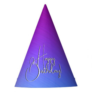 Miami Shine Happy Birthday Party Hat