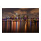 Miami skyline at night - Poster