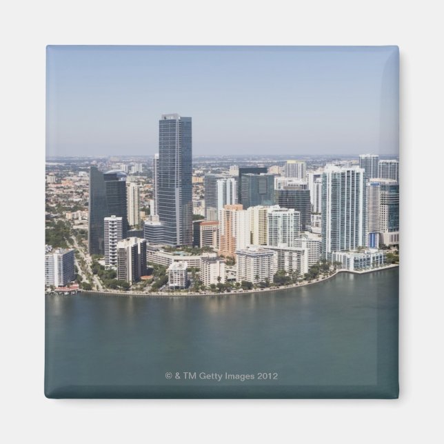 Miami Skyline Magnet (Front)