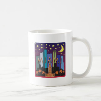 Miami Skyline Mega Colour Coffee Mug