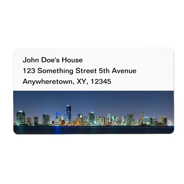 Miami Skyline Panorama (Front)