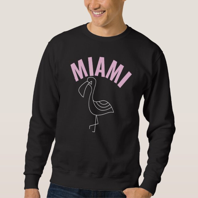 Miami Soccer Jersey Training Heron Sweatshirt (Front)
