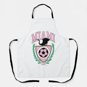Miami Soccer Varsity Style Apron