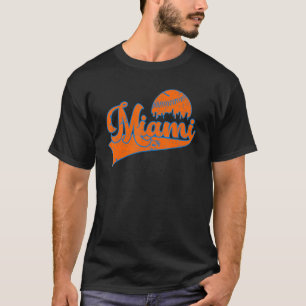 Miami  Souvenir Florida Skyline Hometown vintage 1 T-Shirt
