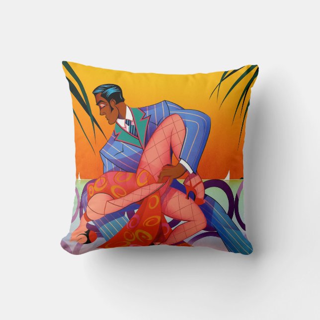 Miami Tango Pillow (Front)