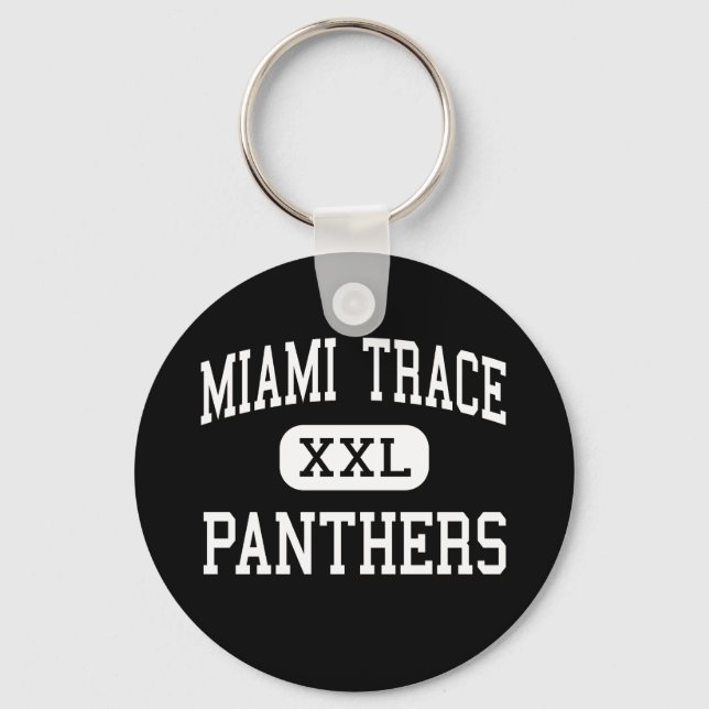 Miami Trace - Panthers - Washington Court House Key Ring (Front)