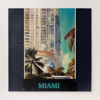 Miami vintage poster