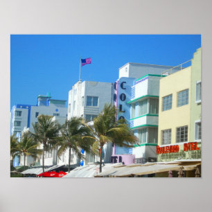 Miami Welcome Poster