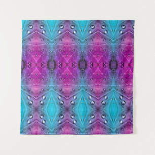 Miami X Rain on Green Leaf Ikat Tapestry