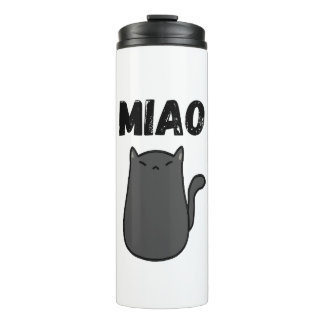 MIAO Black Cat Reusable Drink Bottle