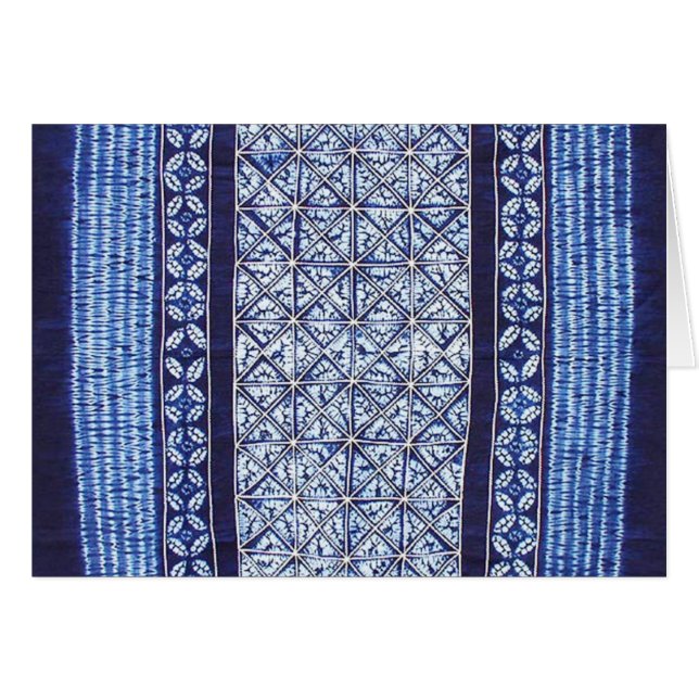 Miao Indigo Tie-Dye #5 (Front Horizontal)