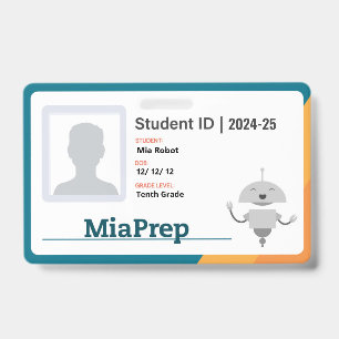 MiaPrep Badge ID Badge