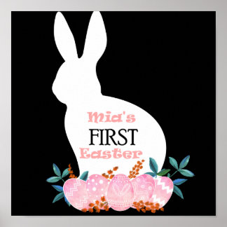 Mia's FIRST Easter Poster