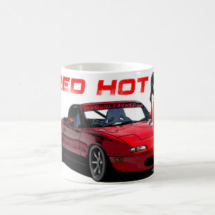 Miata MX-5 Red Hot Coffee Mug