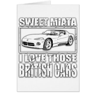 Miata Viper british car joke
