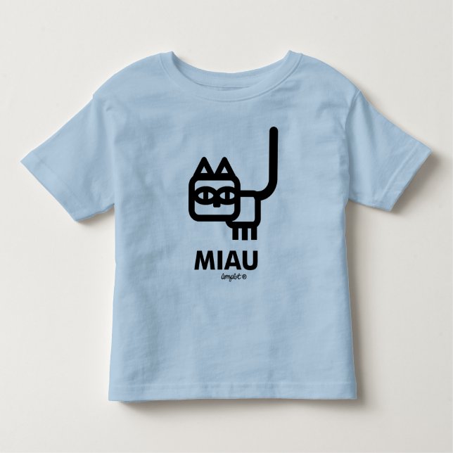 miau toddler T-Shirt (Front)