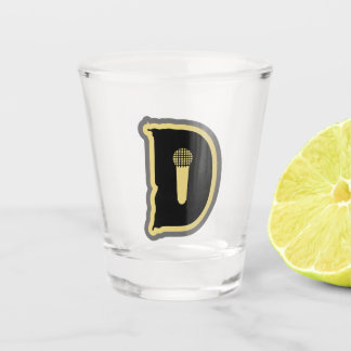 Mic D Logo Shot Glass