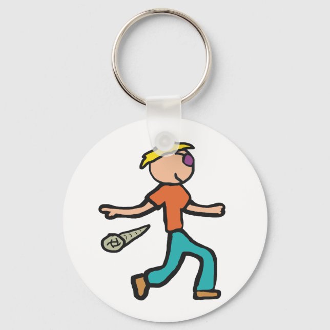 Mic Drop Key Ring (Front)