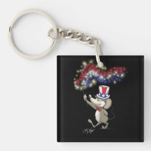 Mic, Mac And Moe's 4th Of July Night Keychain