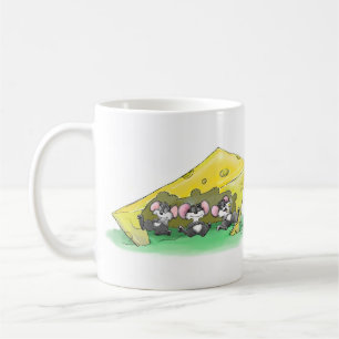 Mic, Mac and Moe's Feast Of Thanksgiving Art Coffee Mug