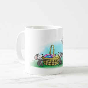Mic, Mac and Moe's Happy Easter Coffee Mug