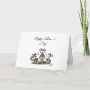 Mic, Mac and Moe's Happy Father's Day Card