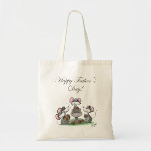 Mic, Mac and Moe's Happy Father's Day Tote Bag