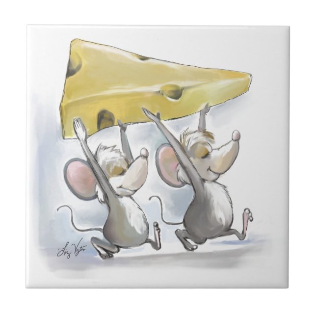Mic & Mac Bringing In The Cheese Tile (Front)