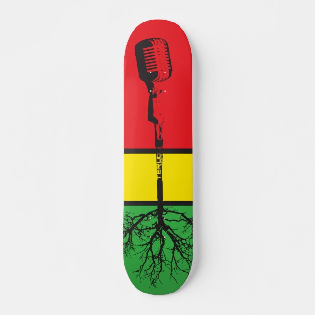 "MIC ROOTS" SKATEBOARD (Front)