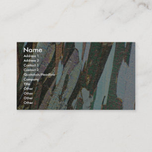 Mica Schist Business Card