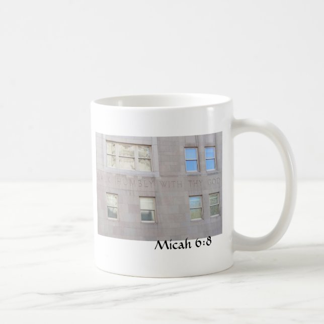 Micah 6:8 coffee mug (Right)