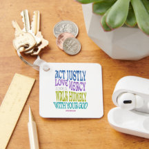 Micah 6:8 Colorful Scripture 