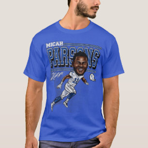 Micah Parsons Dallas toon TShirt 1