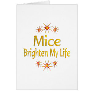 Mice Brighten My Life