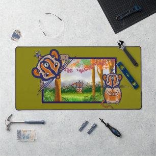 Mices Three Desk Mat