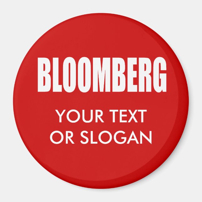 MICHAEL BLOOMBERG 2012 MAGNET (Front)