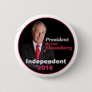 Michael BLOOMBERG 2016 Button