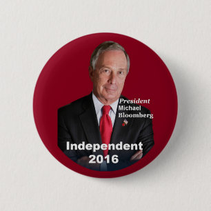 Michael BLOOMBERG 2016 Button