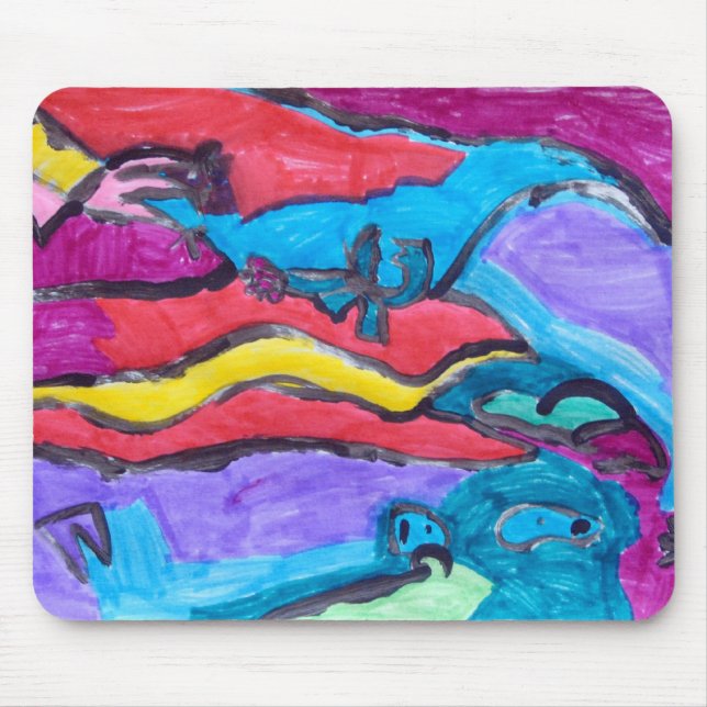 Michael Burke Mouse Pad (Front)