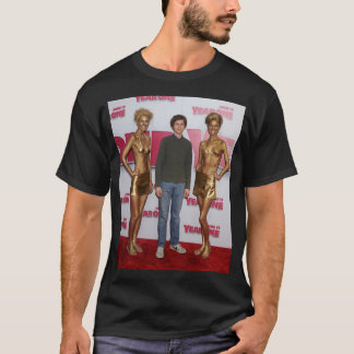 Michael Cera Gold Ladies Cursed Photo T-Shirt