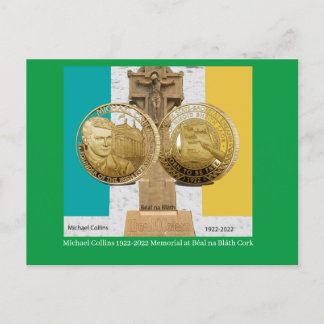 Michael Collins 1922-2022 Irish Postcard
