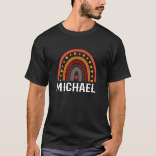 Michael Colourful Rainbow Funny Men / Boy / Baby N T-Shirt