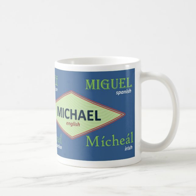 Michael International Name Mug (Right)